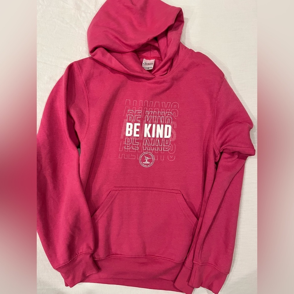 Lenape First Nations Band 'Be Kind' Hoodie for Pink Shirt Day